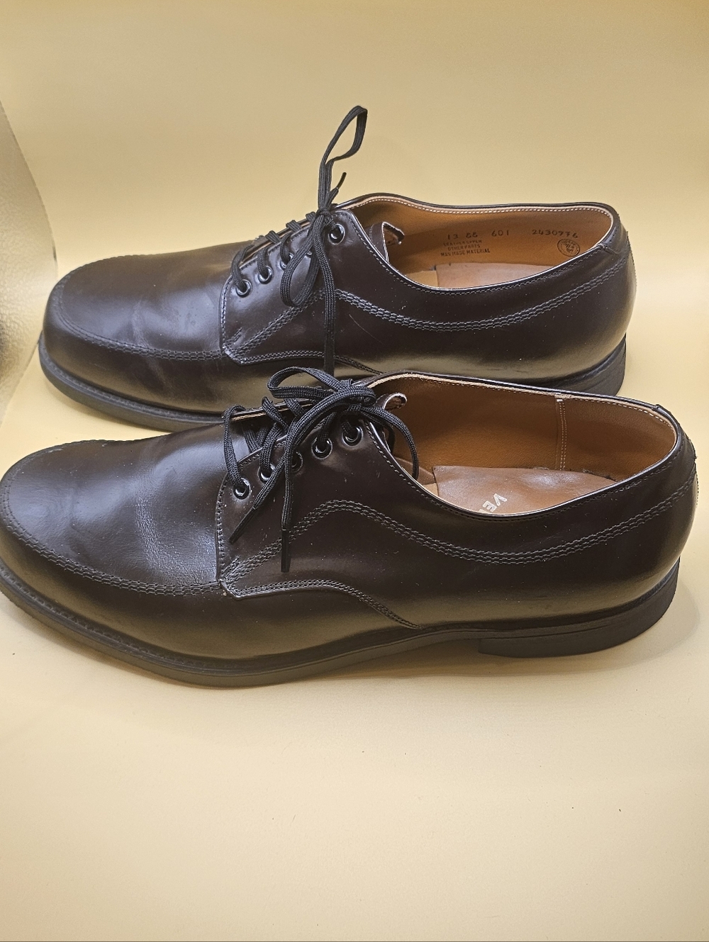 Mason Velvet-eez Mens Lace Up Brown size 13 EE Dress Shoe - Picture 3 of 14